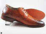 Stylish mens formal shoe for brougue with flower - 3
