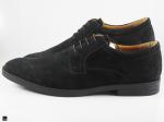 Stylish mens formal shoe for plain suade mesh print - 4