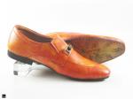 Drive in Loafers with buckle on Toe for big men in Tan - 3