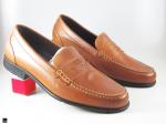 Brown formal loafers - 2