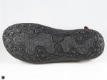 Comfortable slippers in brown - 3