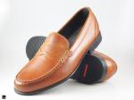 Brown formal loafers - 1