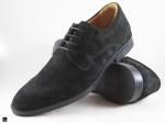 Stylish mens formal shoe for plain suade mesh print - 5