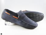 Suede moccasin with lace type for men - 2