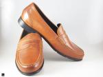 Brown formal loafers - 4