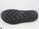Black leather slippers - 4