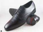 Derby office plain black shoes - 1