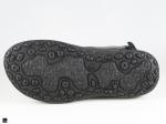 Black comfortable slippers in leathers - 3