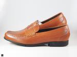 Brown formal loafers - 5