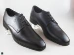 Derby office plain black shoes - 3