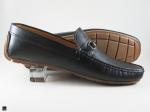 Styling black softy loafer with buckle - 4