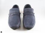 Suede moccasin with lace type for men - 3