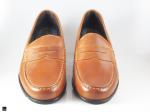 Brown formal loafers - 3