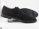 Stylish mens formal shoe for plain suade mesh print - 3