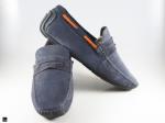 Suede moccasin with lace type for men - 4