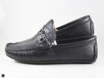 Rich Black buckled driving shoes - 5